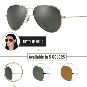 Ray Ban aviators large (men or women’s)